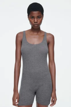 COS THE RIBBED MERINO WOOL BODY FOSSIL