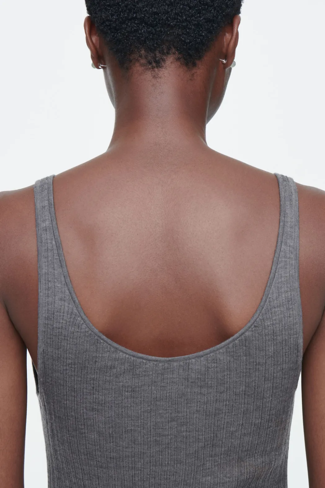 COS THE RIBBED MERINO WOOL BODY FOSSIL