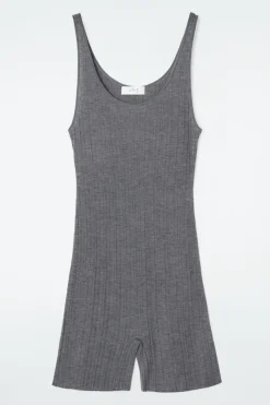 COS THE RIBBED MERINO WOOL BODY FOSSIL
