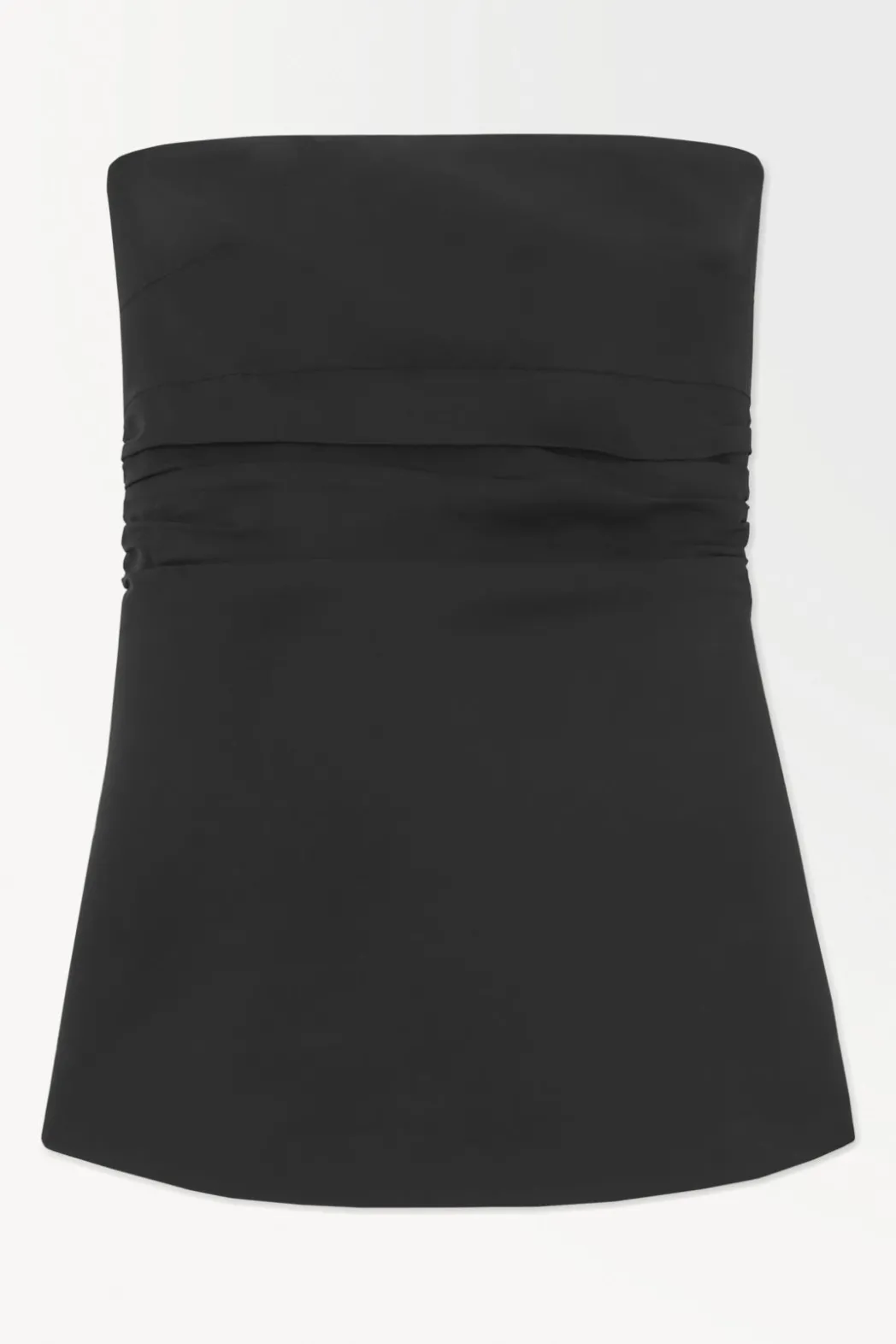 Clearance COS THE SCULPTED BANDEAU BLACK
