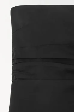 Clearance COS THE SCULPTED BANDEAU BLACK
