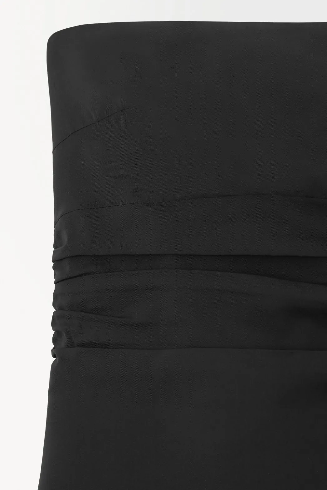 Clearance COS THE SCULPTED BANDEAU BLACK