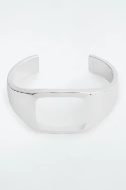 New COS THE SCULPTED CUFF SILVER