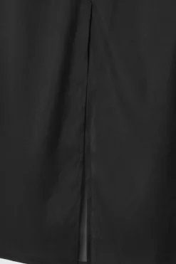 Hot COS THE SHEER LAYERED COLUMN SKIRT CARBON