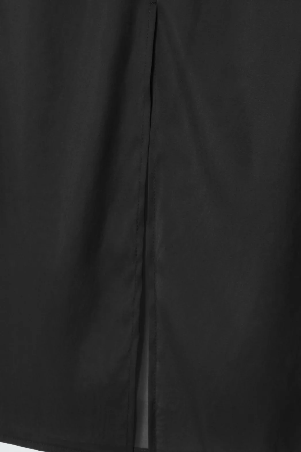 Hot COS THE SHEER LAYERED COLUMN SKIRT CARBON