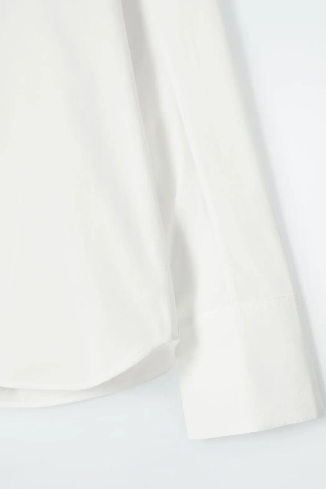 Discount COS THE SIGNATURE COTTON-POPLIN SHIRT CHALK