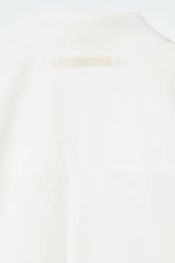 Discount COS THE SIGNATURE COTTON-POPLIN SHIRT CHALK