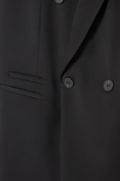 Hot COS THE SLEEVELESS DOUBLE-BREASTED BLAZER CARBON