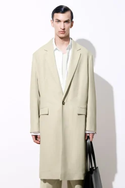 Clearance COS THE TAILORED OVERCOAT BEIGE