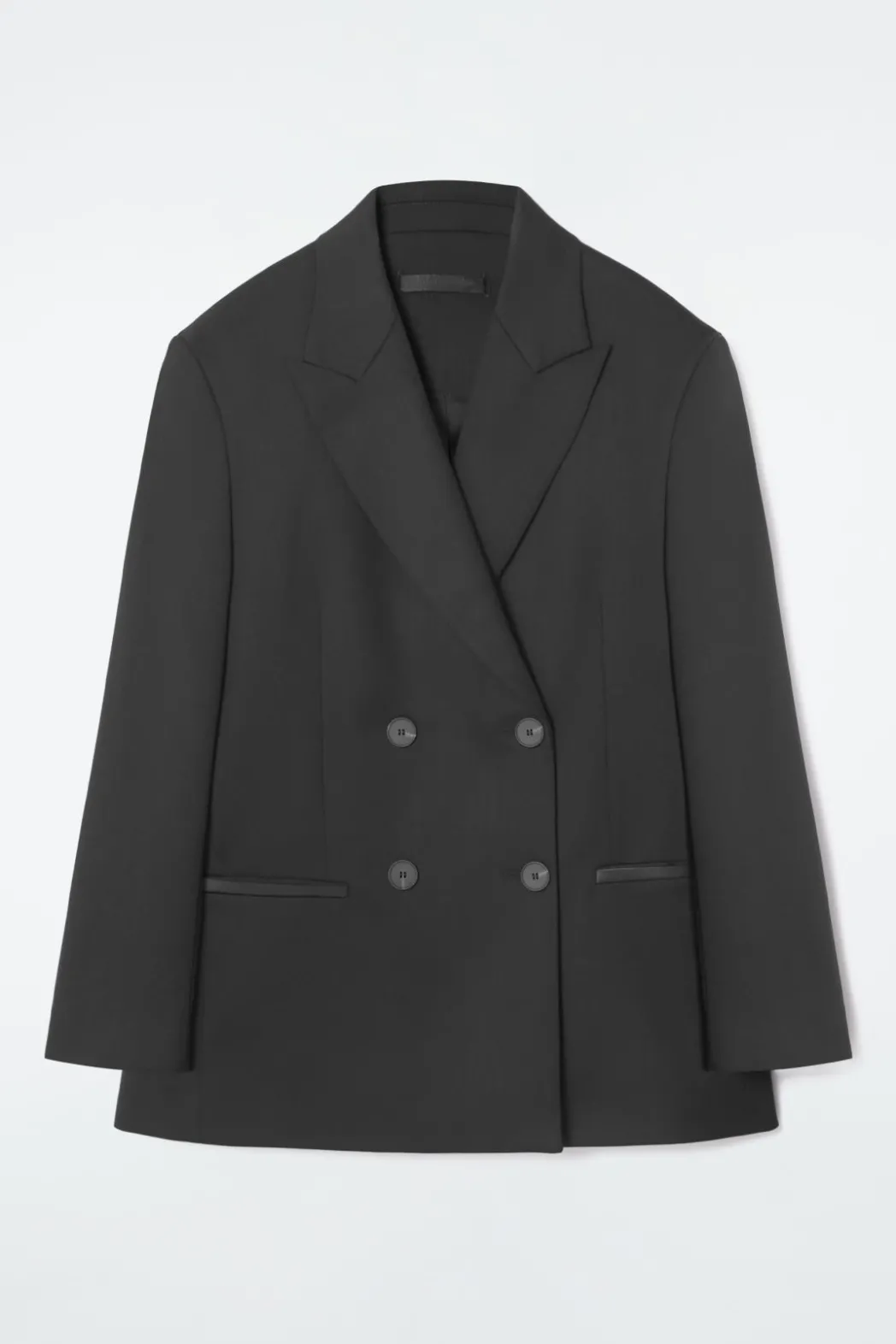 Best COS THE TAILORED PEAK-LAPEL BLAZER CARBON