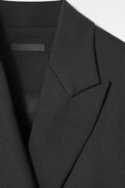 Best COS THE TAILORED PEAK-LAPEL BLAZER CARBON