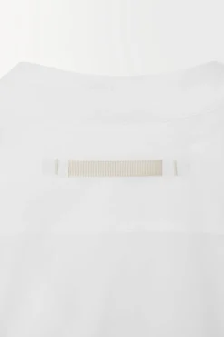 Outlet COS THE TAILORED WAIST SHIRT WHITE