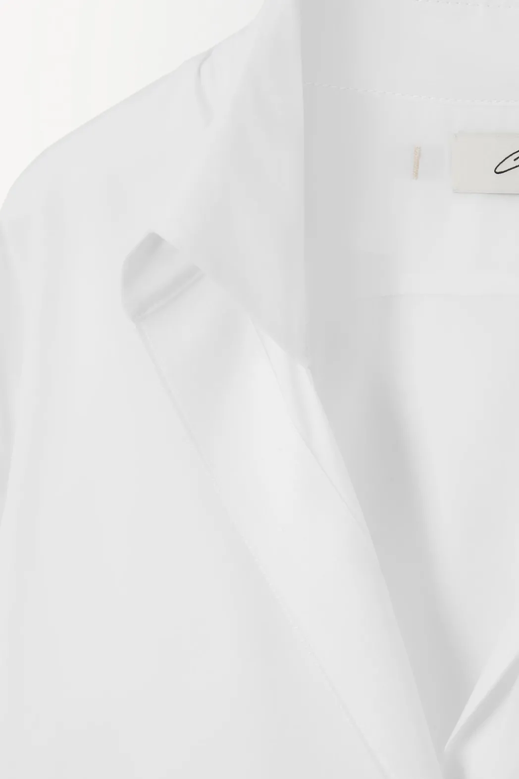 Outlet COS THE TAILORED WAIST SHIRT WHITE