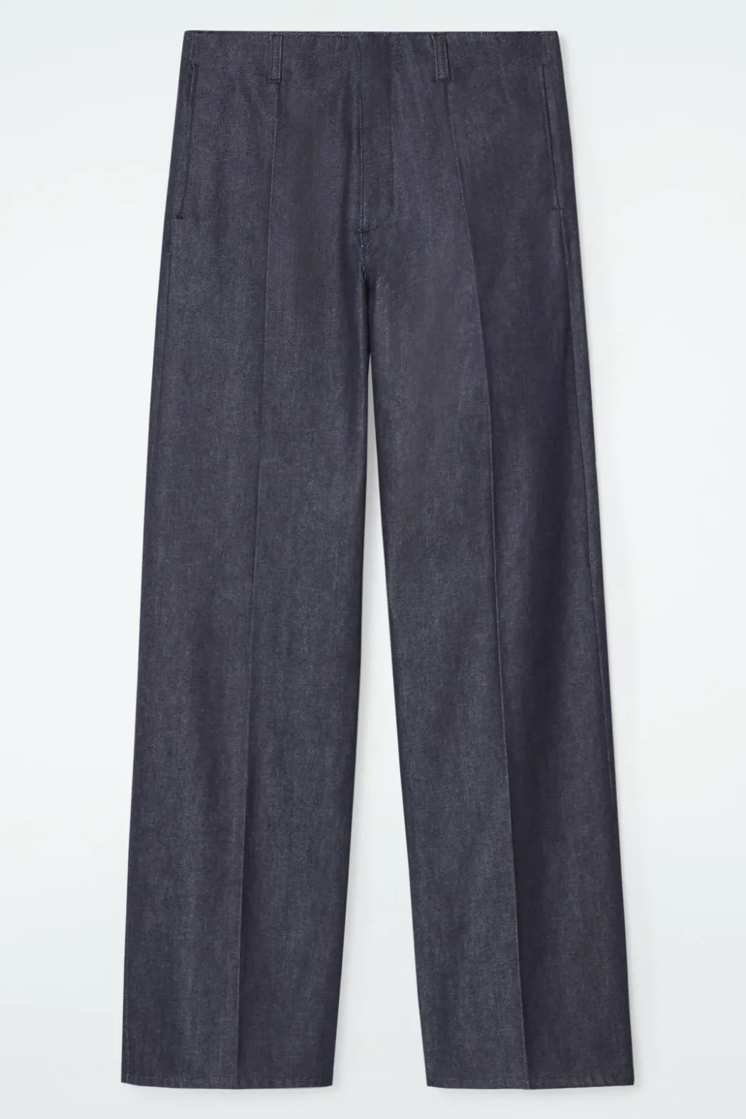 Outlet COS THE WIDE-LEG RAW DENIM JEANS INDIGO