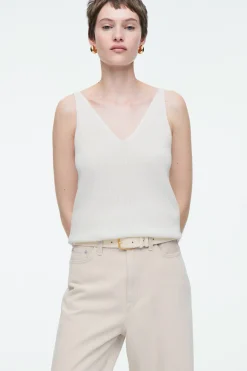 Online COS TIDE WIDE-LEG JEANS ECRU