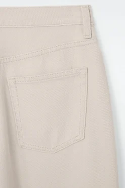 Online COS TIDE WIDE-LEG JEANS ECRU