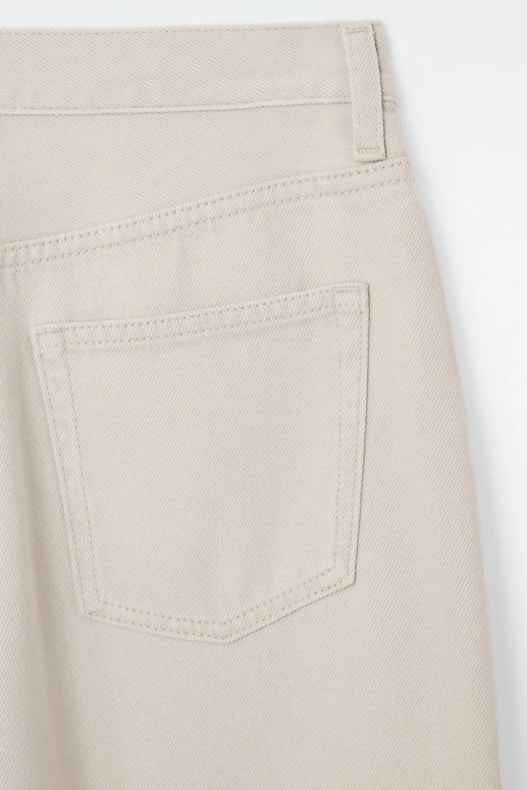 Online COS TIDE WIDE-LEG JEANS ECRU