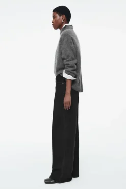 Hot COS TIDE WIDE-LEG JEANS BLACK
