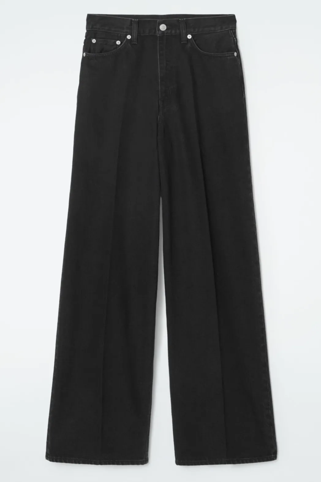 Hot COS TIDE WIDE-LEG JEANS BLACK