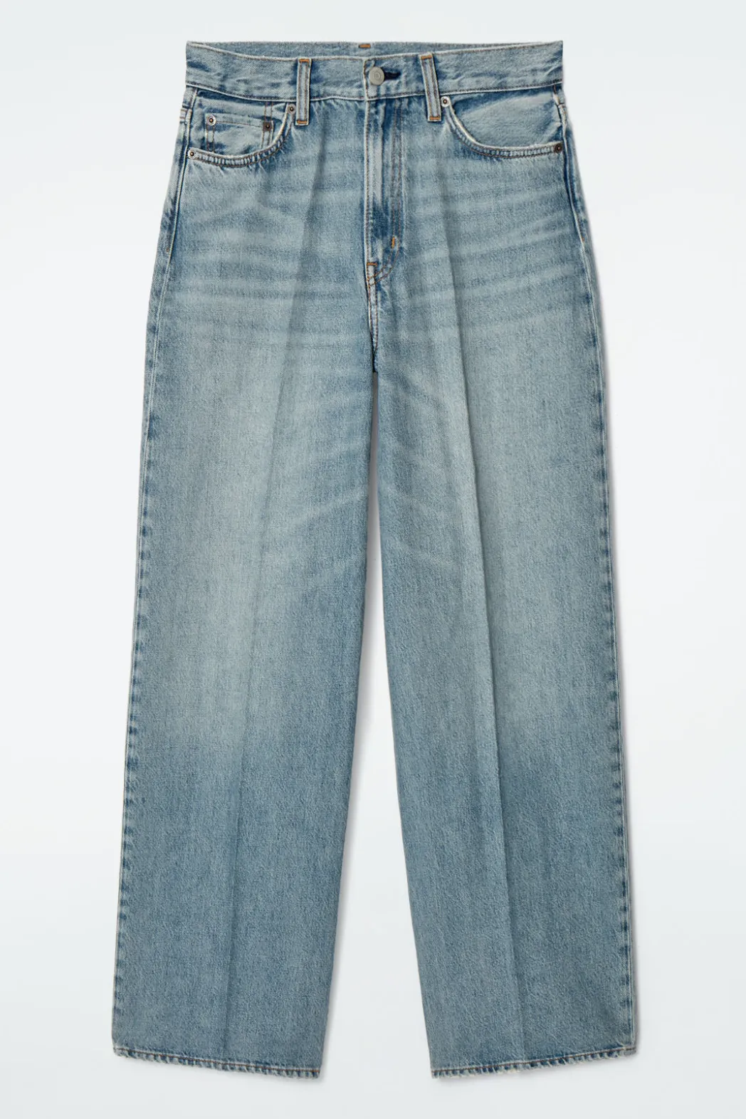Outlet COS TIDE WIDE-LEG JEANS DUSTY BLUE
