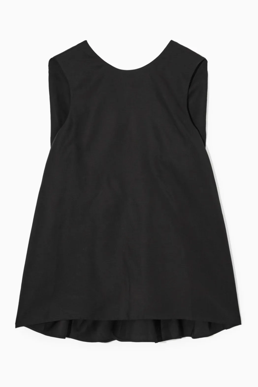 Online COS TWIST-BACK SLEEVELESS TOP BLACK