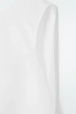 Best COS TWIST-BACK SLEEVELESS TOP WHITE