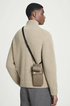 Best COS UTILITY PHONE POUCH - NYLON KHAKI