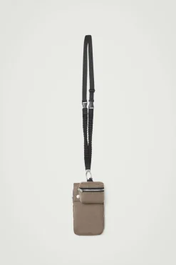 Best COS UTILITY PHONE POUCH - NYLON KHAKI