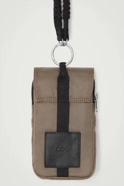 Best COS UTILITY PHONE POUCH - NYLON KHAKI