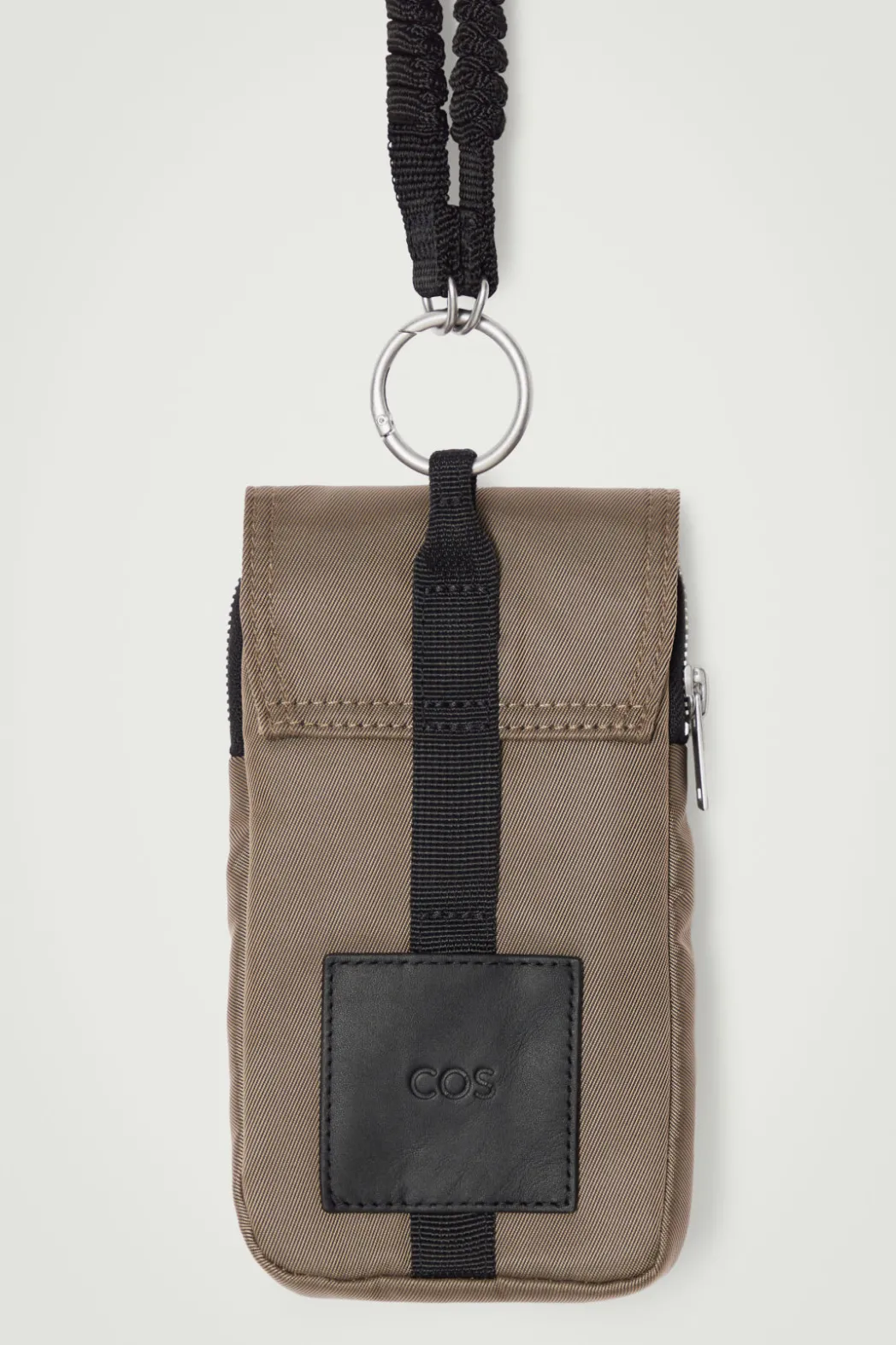 Best COS UTILITY PHONE POUCH - NYLON KHAKI