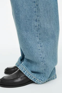 Outlet COS VOLUME WIDE-LEG JEANS DUSTY BLUE