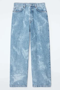 New COS VOLUME WIDE-LEG JEANS BLUE