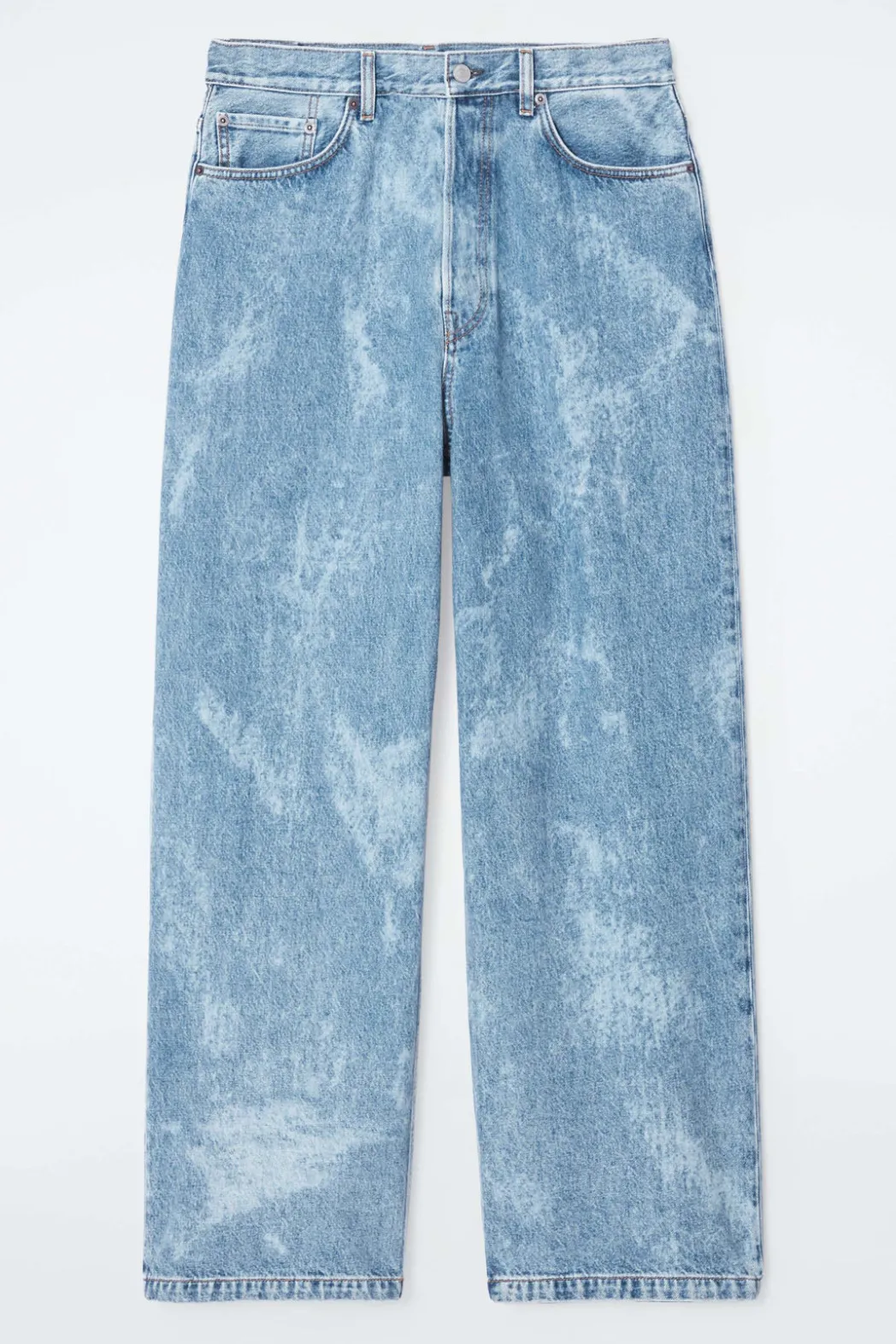 New COS VOLUME WIDE-LEG JEANS BLUE