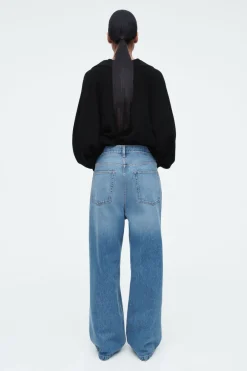 Best COS VOLUME WIDE-LEG JEANS TRUE BLUE