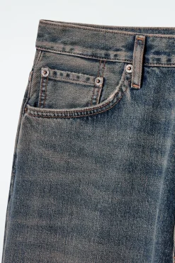 Best COS VOLUME WIDE-LEG JEANS PETROL BLUE
