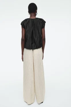 Clearance COS VOLUMINOUS PARACHUTE BLOUSE BLACK