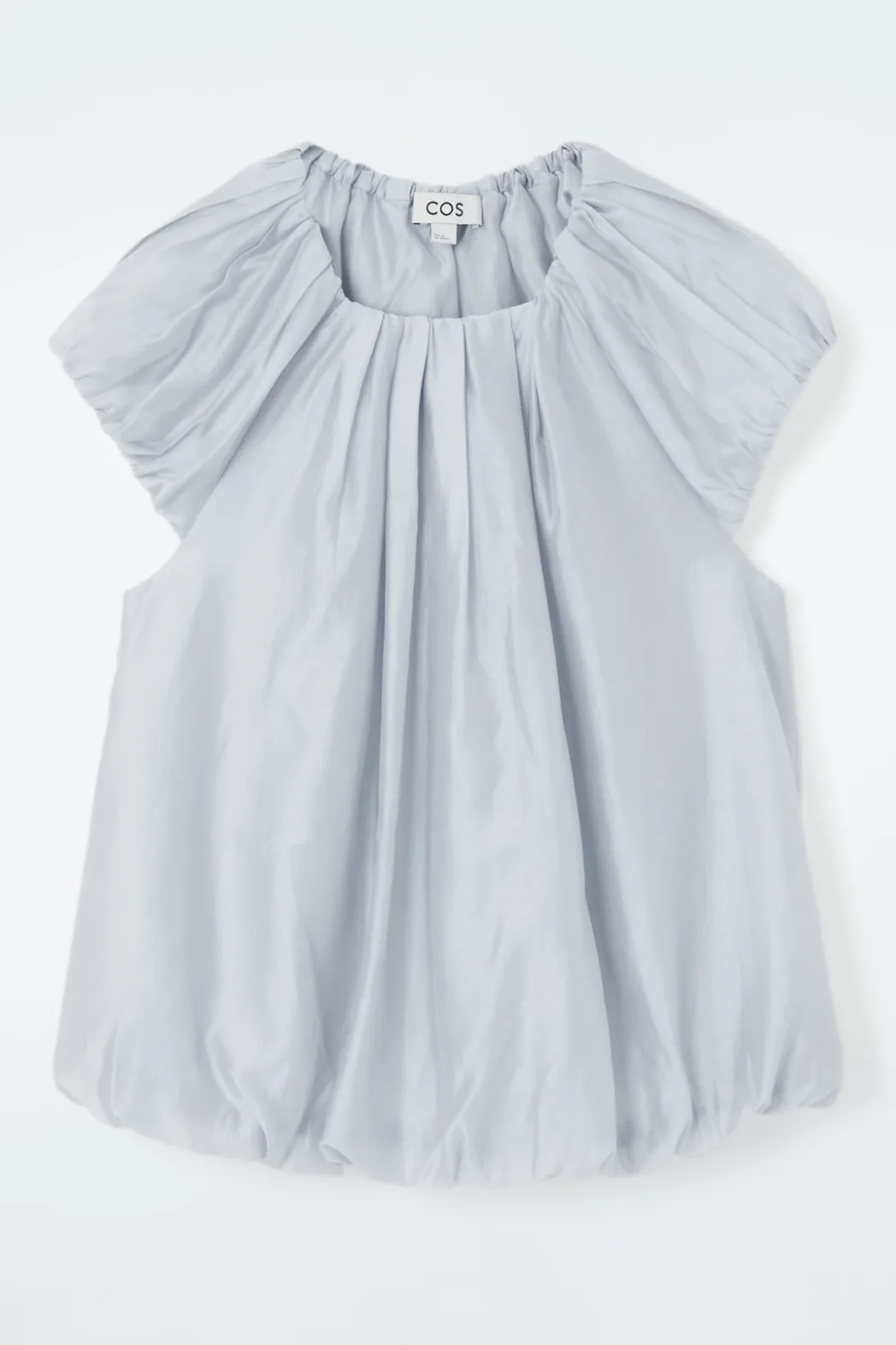 Sale COS VOLUMINOUS PARACHUTE BLOUSE LIGHT BLUE