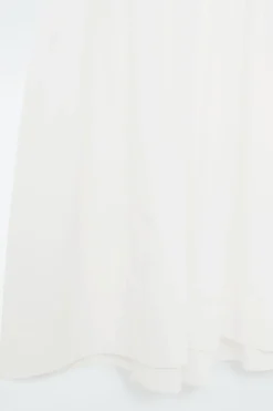 Sale COS VOLUMINOUS SLEEVELESS MIDI DRESS WHITE