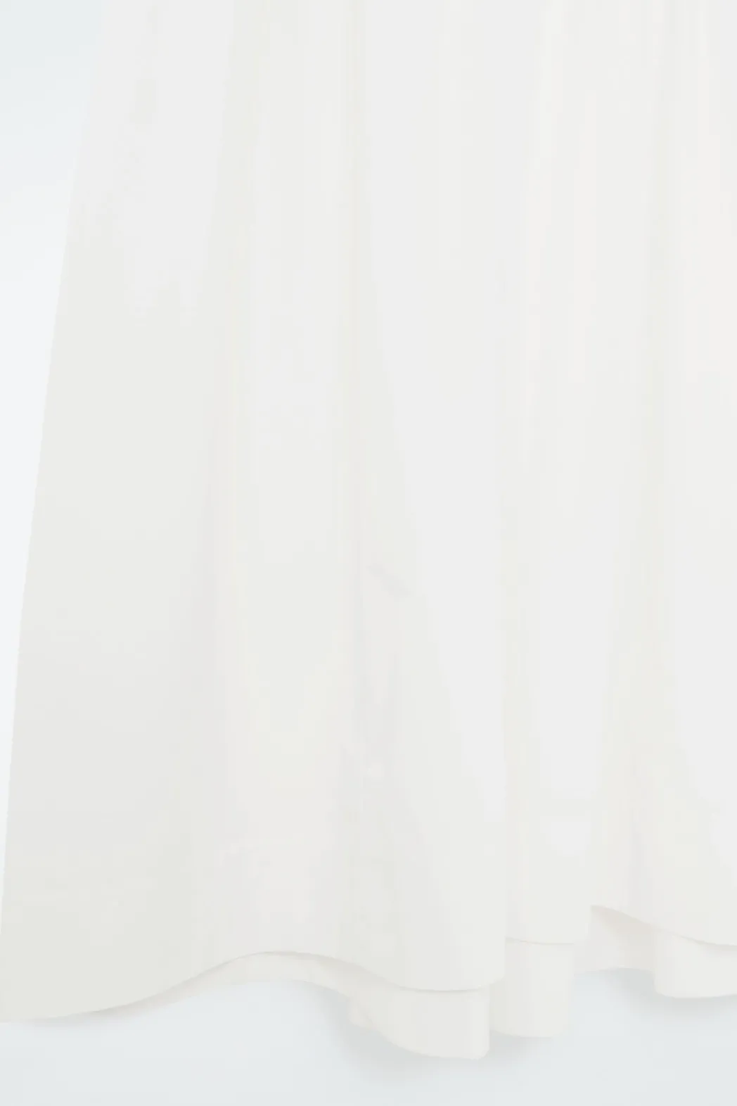 Sale COS VOLUMINOUS SLEEVELESS MIDI DRESS WHITE