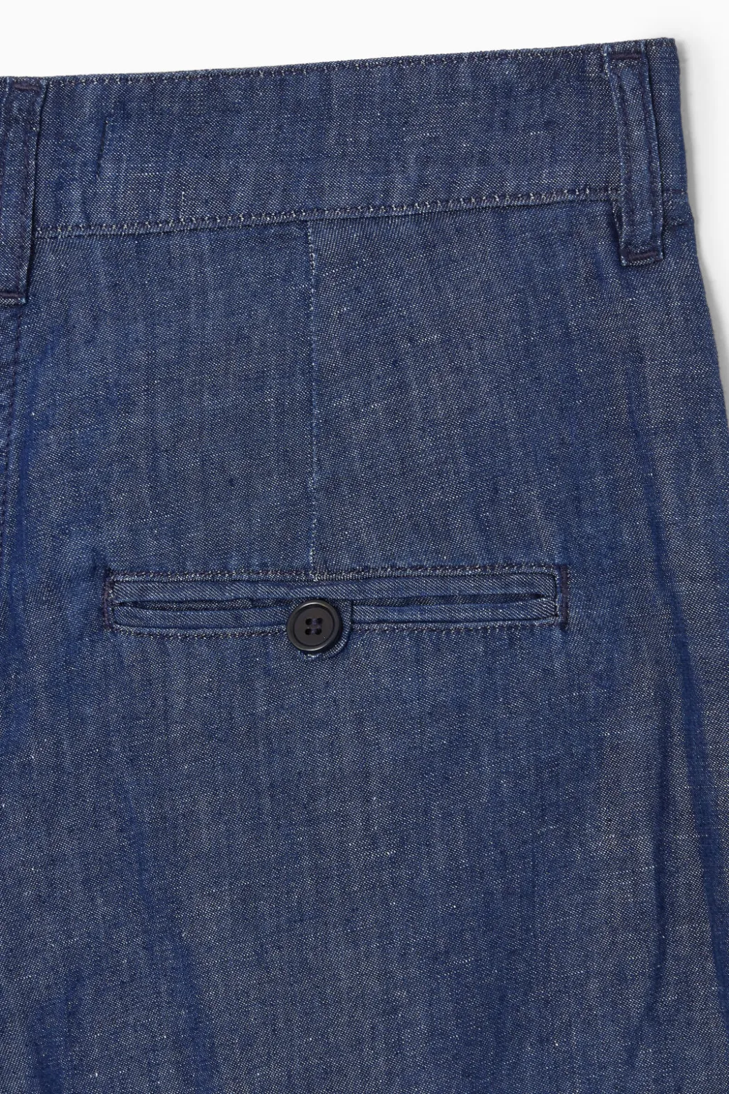 Hot COS WIDE-LEG TAILORED DENIM PANTS BLUE
