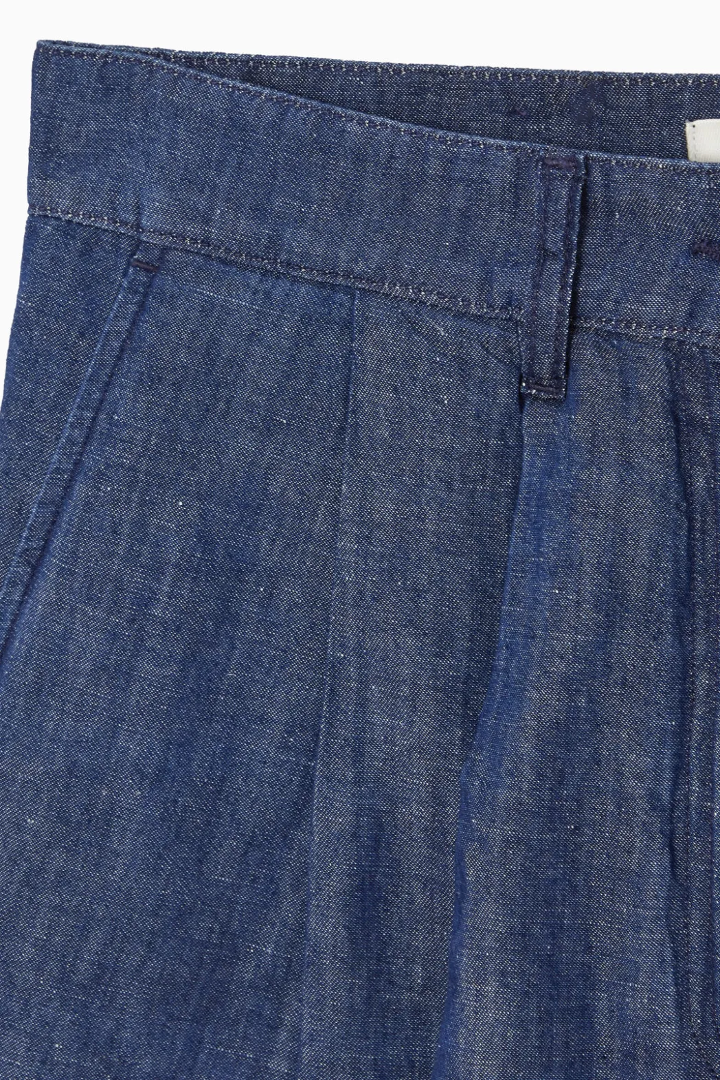 Hot COS WIDE-LEG TAILORED DENIM PANTS BLUE