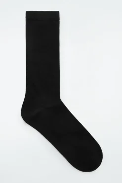 Sale COS WOOL SOCKS BLACK